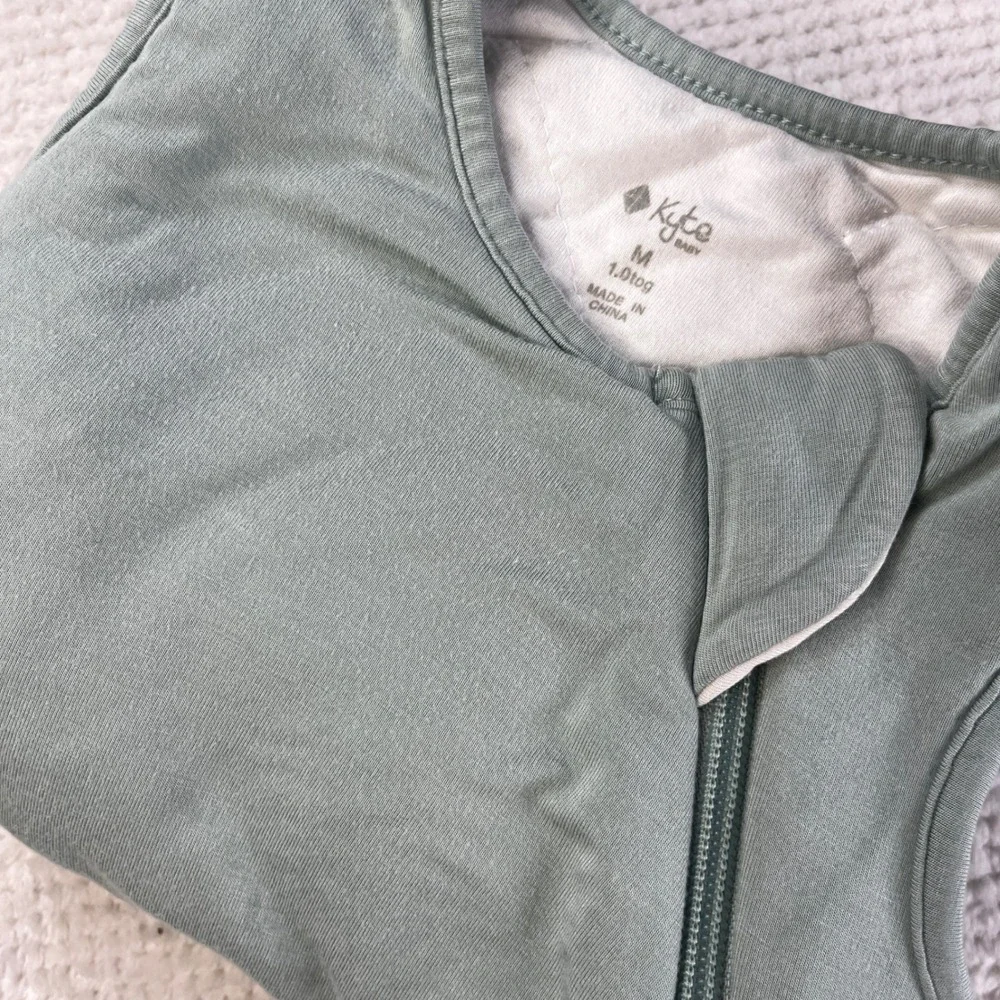 Kyte Baby Bamboo Sleep Bag 1.0 TOG Sage Green Size Medium J117
